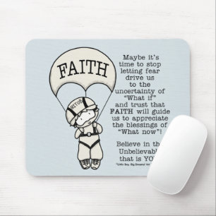 Faith Will Guide Mouse Pad