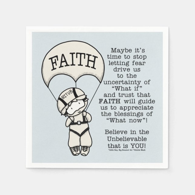 Faith Will Guide Napkin (Front)
