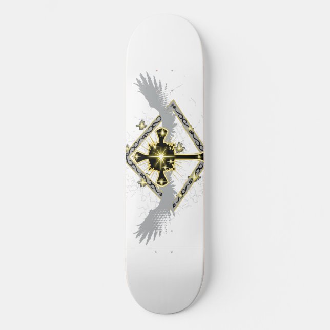 Faith with Wings Skateboard! Skateboard (Front)