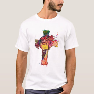 Faithful Cross: Inspirational Jesus T-Shirt" T-Shirt