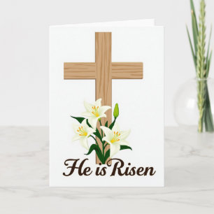 Faithful Lilies Blessing Card