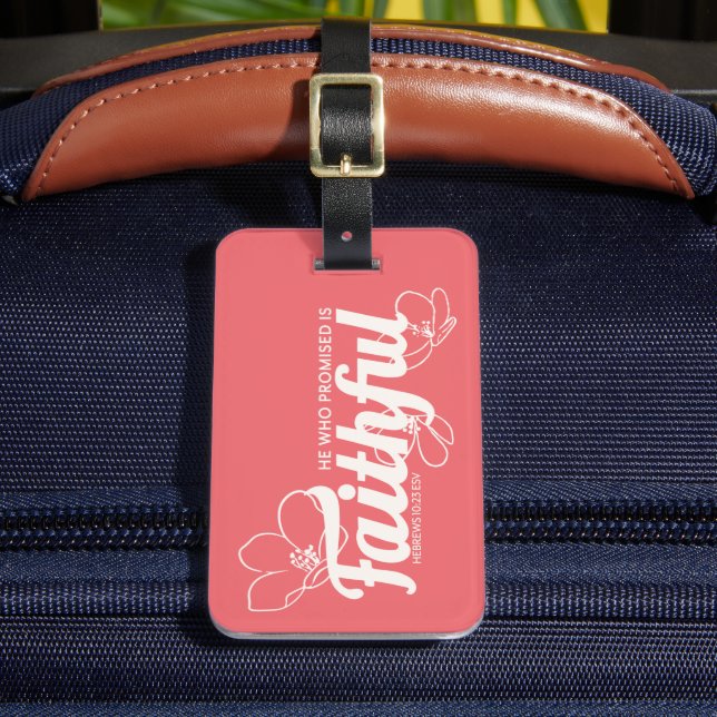 Faithful: Luggage Tag (Front Insitu 2)