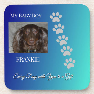 Faithful Pawprints Keepsake Coaster