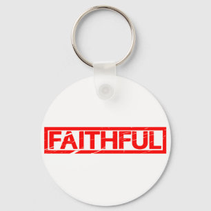 Faithful Stamp Keychain