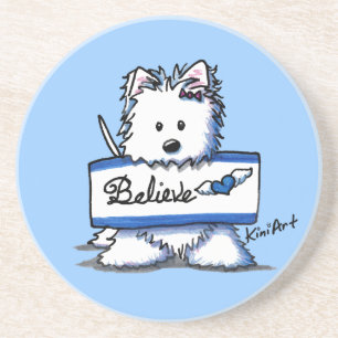 FAITHful Westie Dog Coaster