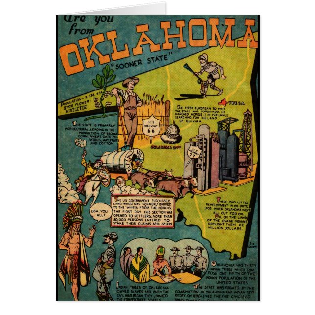 Faits sur l'Oklahoma (Devant)