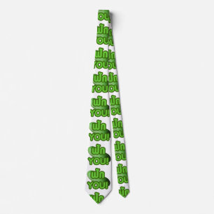 FAK YOU! ... Green Squash (Winter Melon) Tie