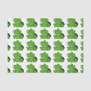 FAK YOU! ... Green Squash (Winter Melon) Tissue Paper