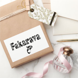 FAKARAVA II STICKER