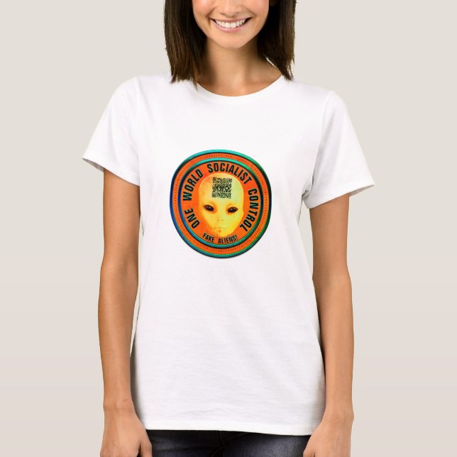 Fake Alien Agenda (light) T-Shirt (Front)