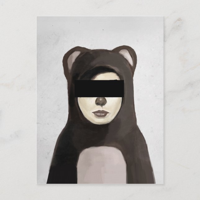fake bear postcard (Front)