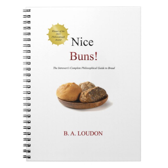 Fake Book Gag Gift Bread Notebook (Front)