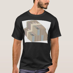 Fake money stacks T-Shirt