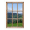 Fake Mountain View - Beautiful Scene from a Window