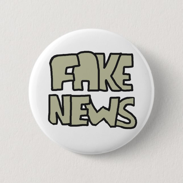Fake News 2 Inch Round Button (Front)