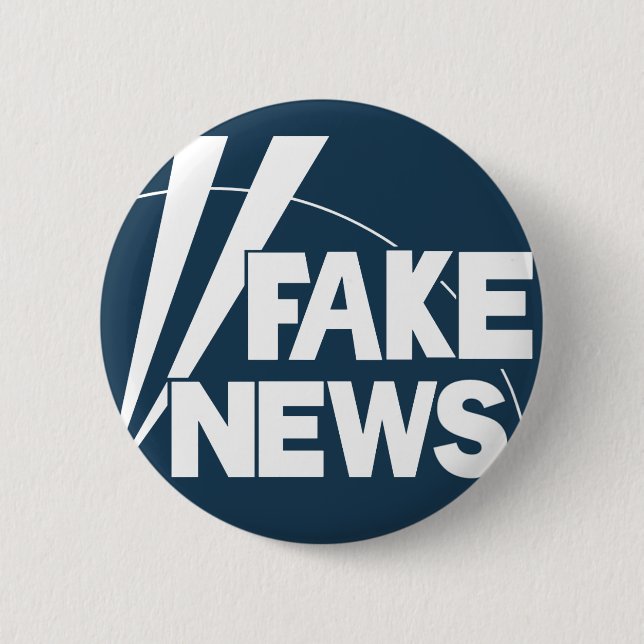 fake news #3 2 inch round button (Front)