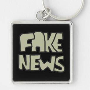 Fake News Keychain