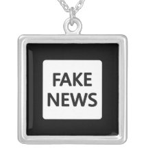 FAKE NEWS NECKLACE 