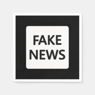 FAKE NEWS PAPER NAPKIN