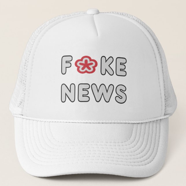 Fake News Trucker Hat (Front)