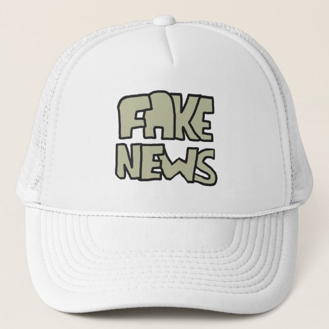 Fake News Trucker Hat (Front)