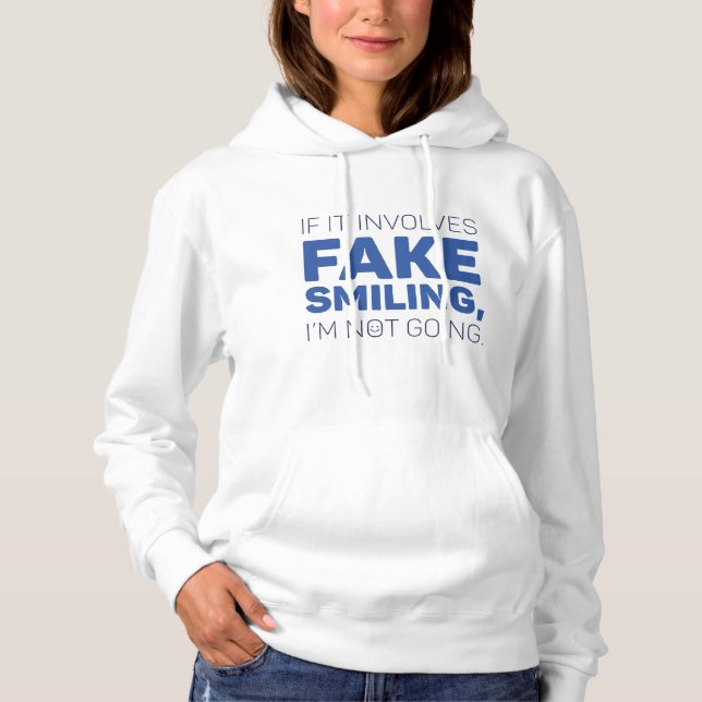 Fake Smiling Hoodie (Front)