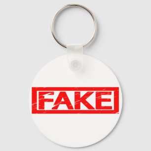 Fake Stamp Keychain