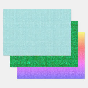 Fake Texture Wrapping Paper Sheet