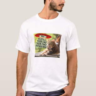 Fake UFO Agenda (light) T-Shirt
