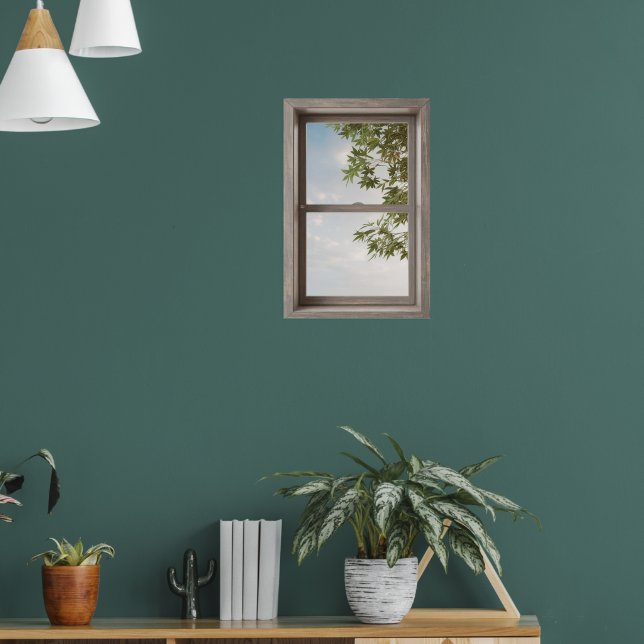 Fake Window with Scenery Poster (Living Room 1)