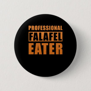 Falafel eater 2 inch round button