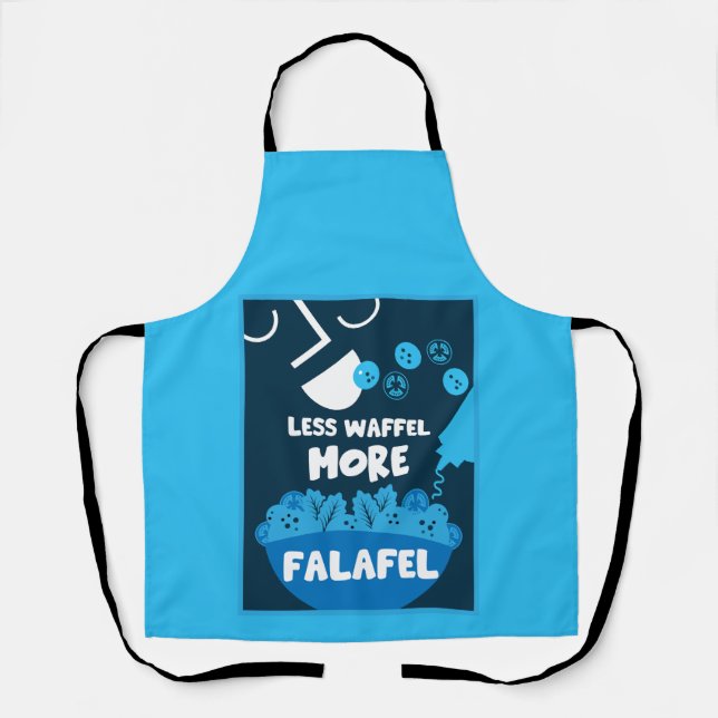 Falafel Middle Eastern Street Food Apron (Front)