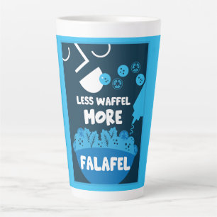 Falafel Middle Eastern Street Food Latte Mug