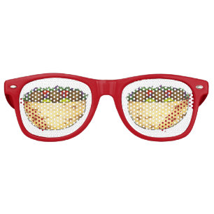 Falafel Pita Sandwich Food Foodie Party Favours Retro Sunglasses