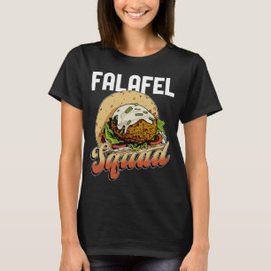 Falafel Squad Levantine Food Arabic Kebap Chef T-Shirt