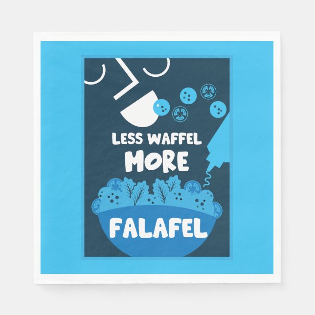 Falafel Street Food Napkin (Front)