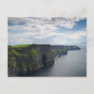 Falaises de Moher en Irlande carte postale