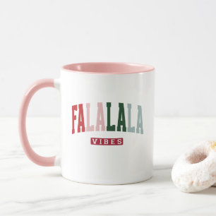 FALALALA VIBES Holiday Mug