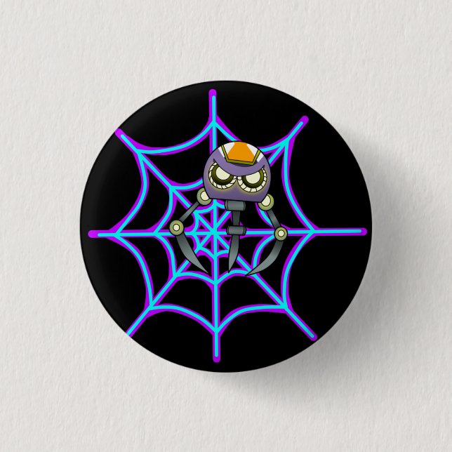 Falcn Halloween 2020 Claw spider 1 Inch Round Button (Front)