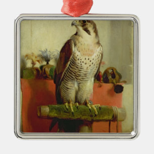 Falcon, 1837 metal ornament