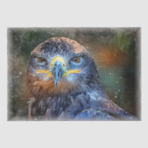 Falcon Bird Artwork Decoupage Tissue Paper