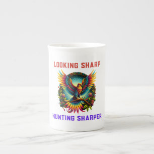 Falcon Bird Bone China Mug