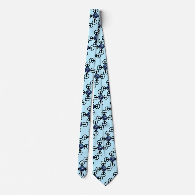 Falcon Drone Academy Tie (Back)