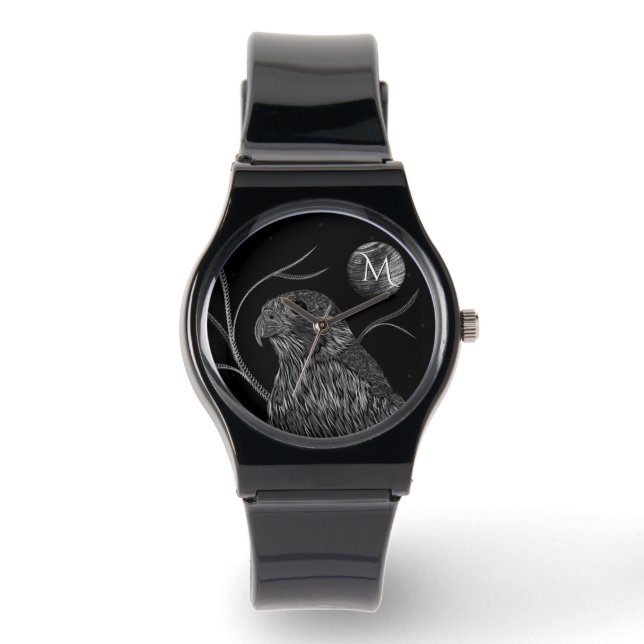 Falcon Full Moon Monogram Watch (Front)