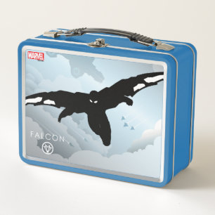Falcon Heroic Silhouette Metal Lunch Box