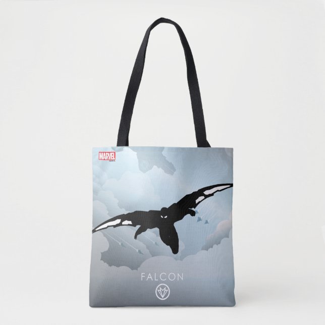 Falcon Heroic Silhouette Tote Bag (Front)