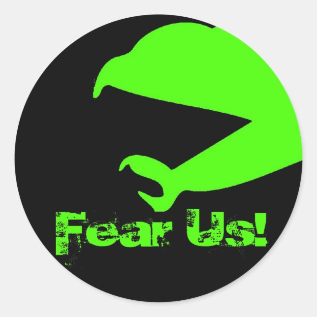 Falcon Sticker Black (Front)