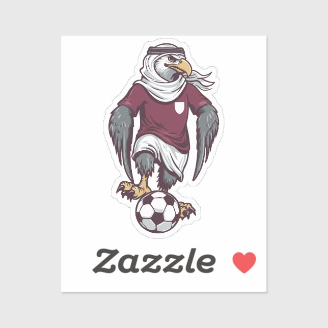 Falcon Striker with Traditional Headscarf (Sheet)