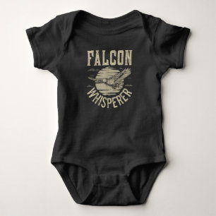 Falcon Whisperer Hunting Vintage Falconry Hunter Baby Bodysuit