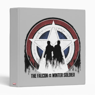 Falcon & Winter Soldier Shield Silhouettes Binder